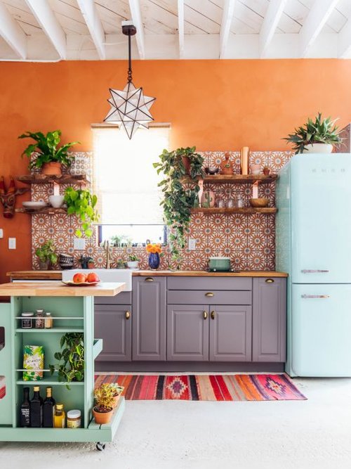 Get the Look - Warm Coloured Kitchens – Porcelain Superstore