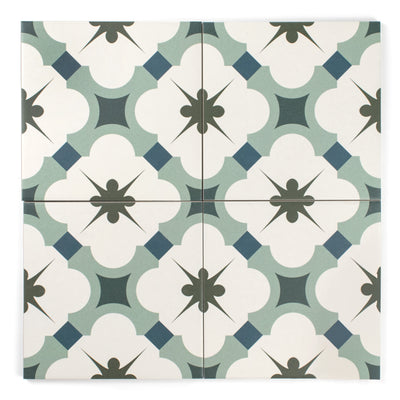 Amara Azul Patterned Tile