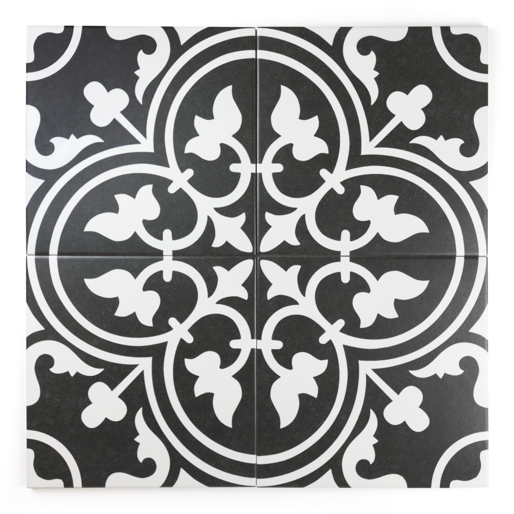 Abbey Decor Black Floor Tile – Porcelain Superstore