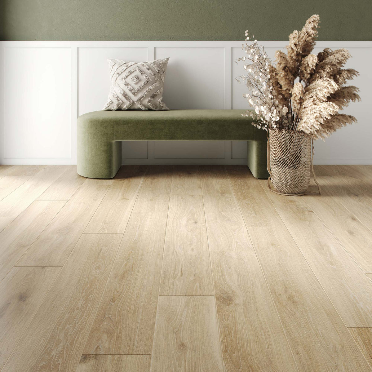 Arden Pale Wood Effect Tile