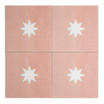 Aurora Pink Patterned Tile