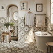 Bistro Vin Patterned Tile