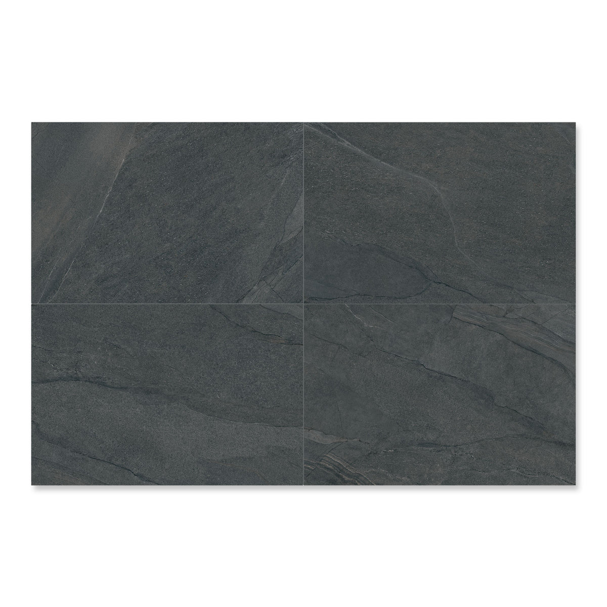 Burlington Anthracite 2CM Outdoor Tile