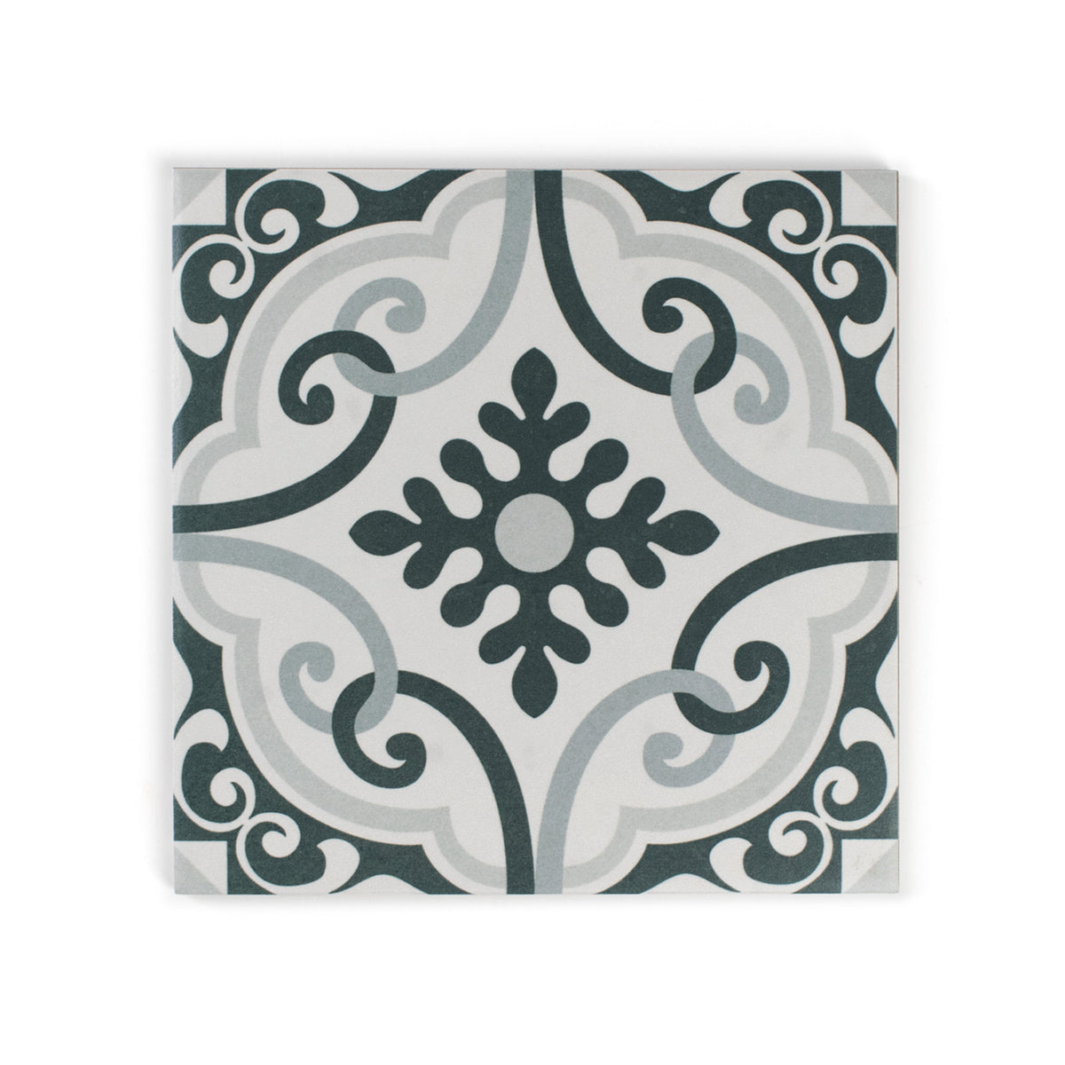 Casablanca Black Patterned Tile