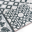 Casablanca Black Patterned Tile