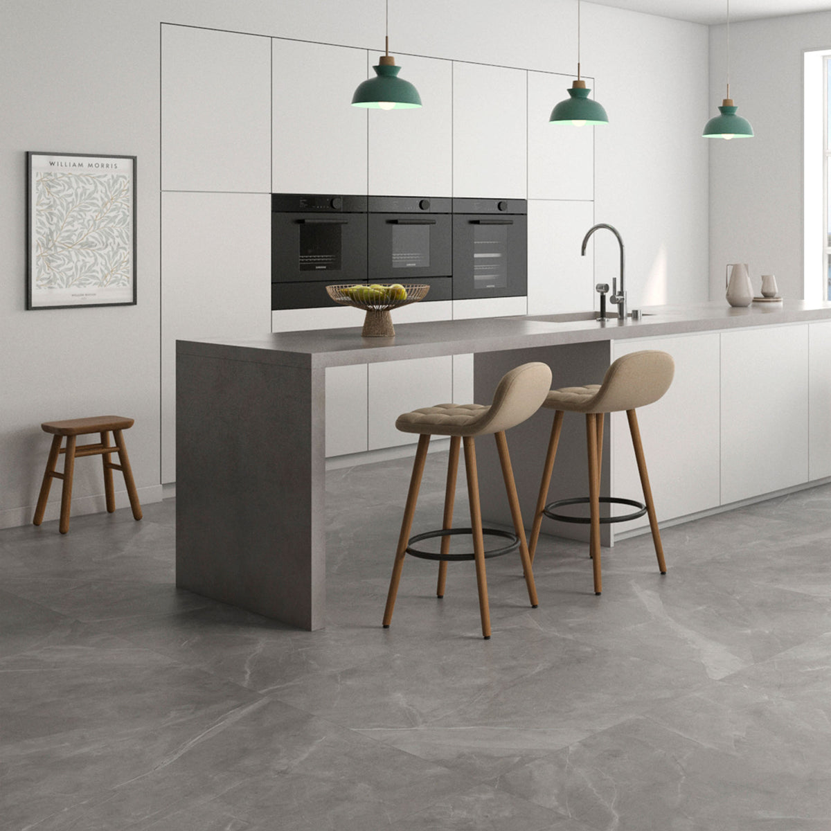 Corinth Grey Floor Tile