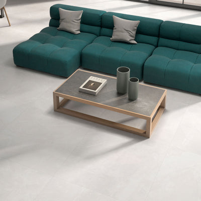 Corinth White Floor Tile