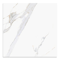 Crawford White Polished Floor Tile