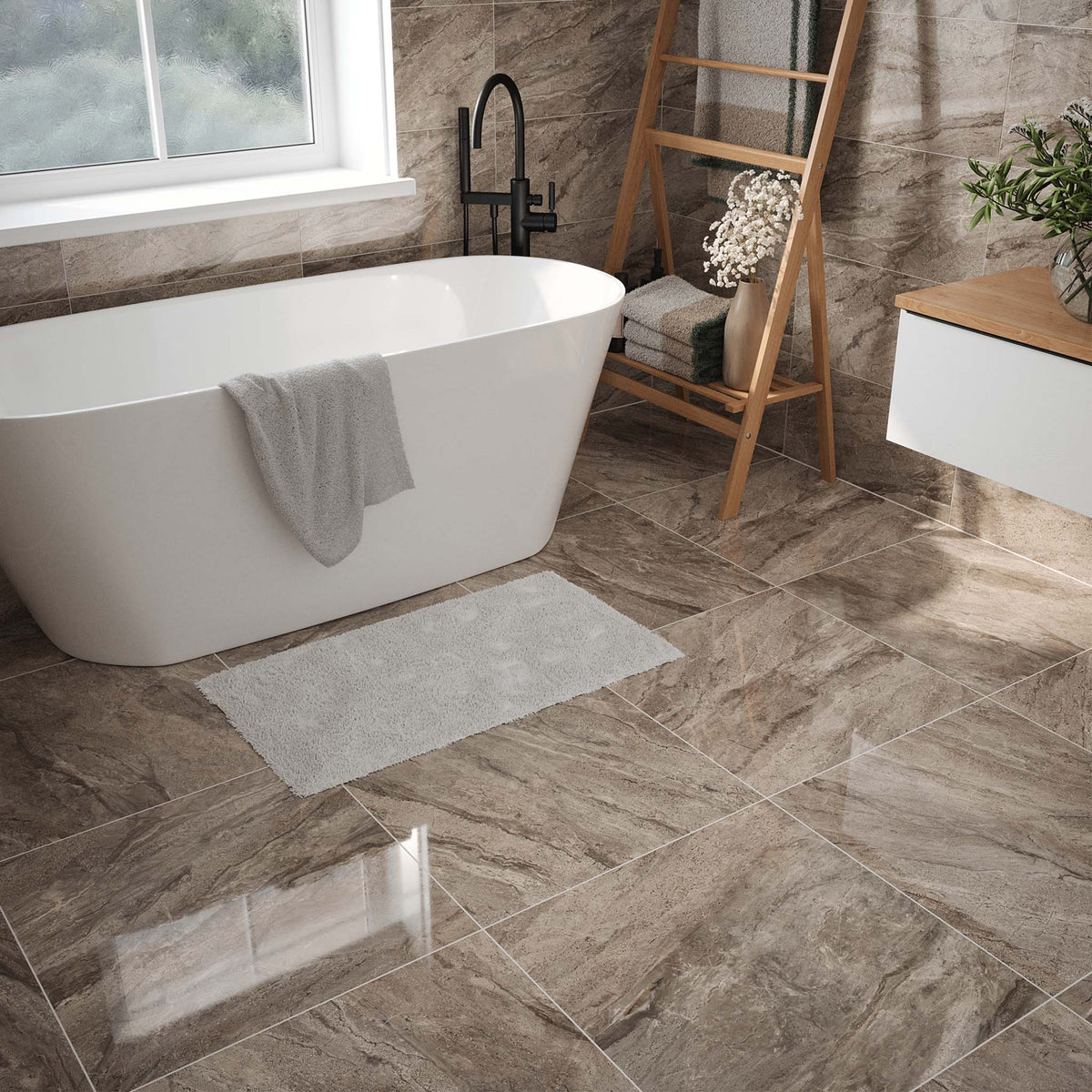 Destiny Beige Polished Tile