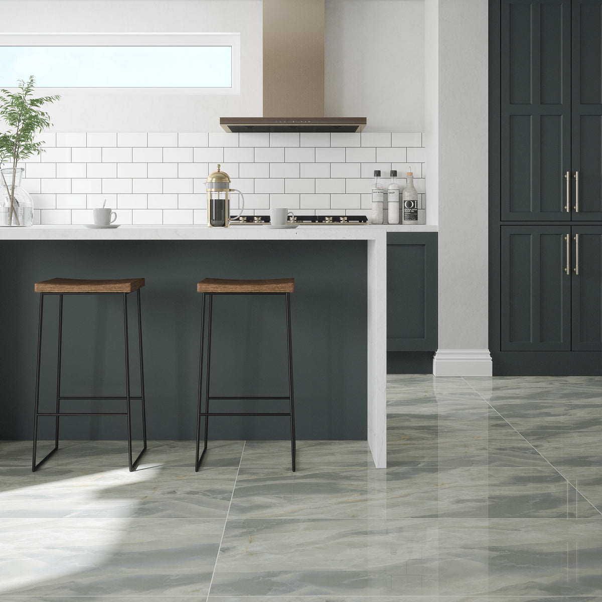 Destiny Emerald Polished Tile