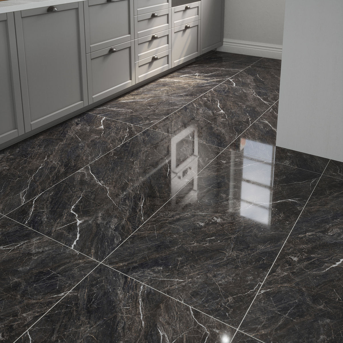 Destiny Midnight Polished Tile