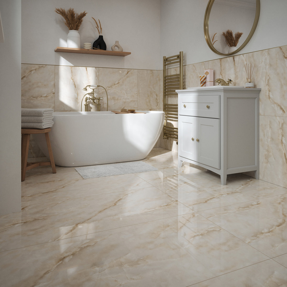 Destiny Pearl Polished Tile