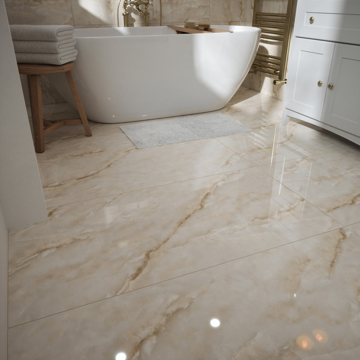 Destiny Pearl Polished Tile