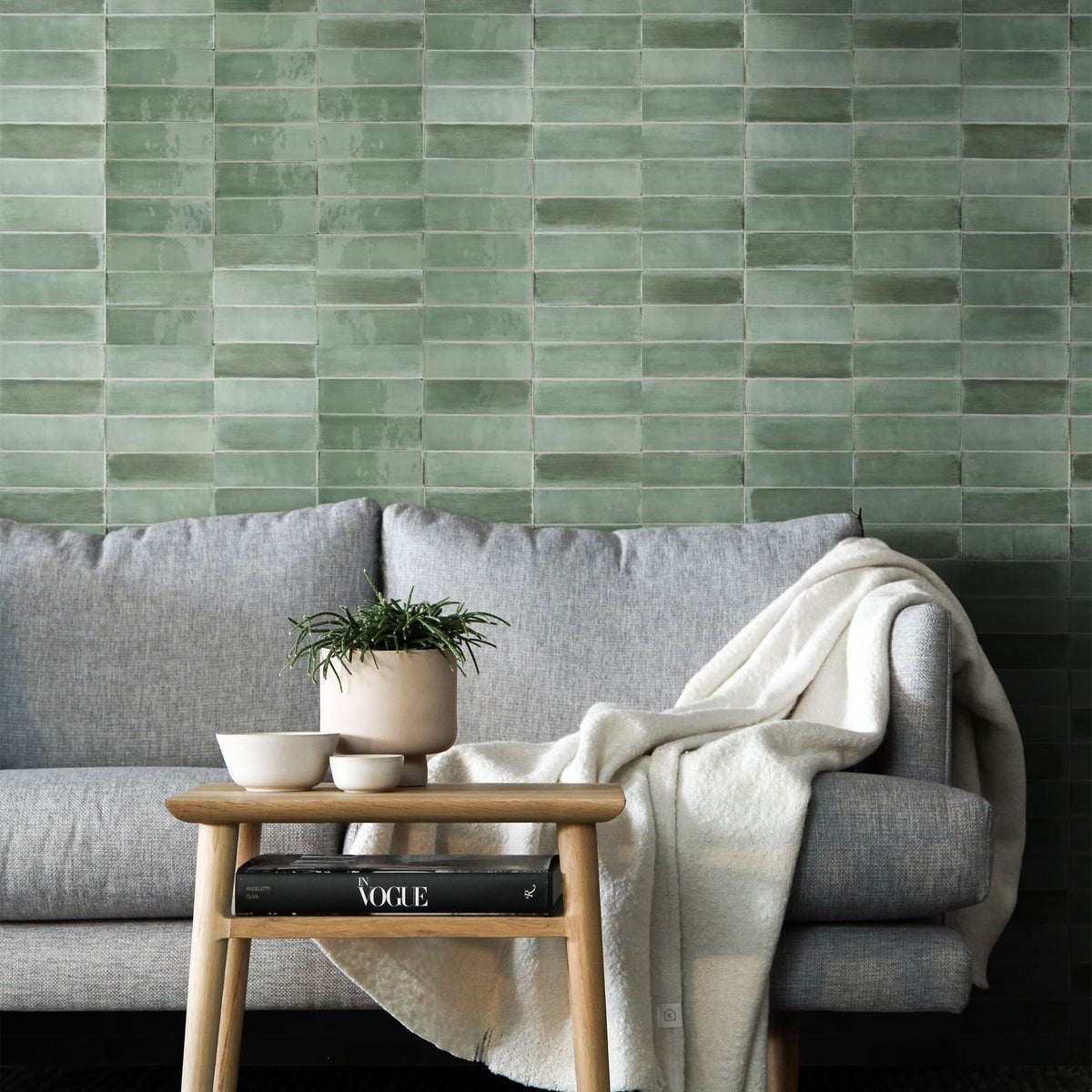 Dolce Vita Green Wall Tile