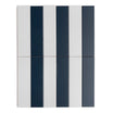 Fluted Stripes Denim