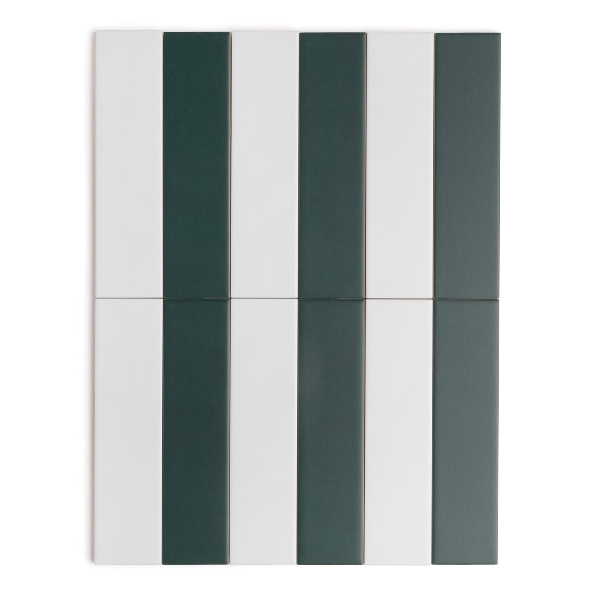 Fluted Stripes Emerald