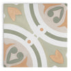 Esme Green Patterned Tile