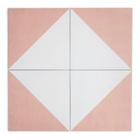 Ezra Pink Patterned Tile