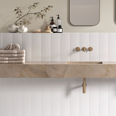 Field White Wall Tile