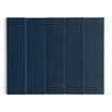 Fluted Denim Plain Wall Tile