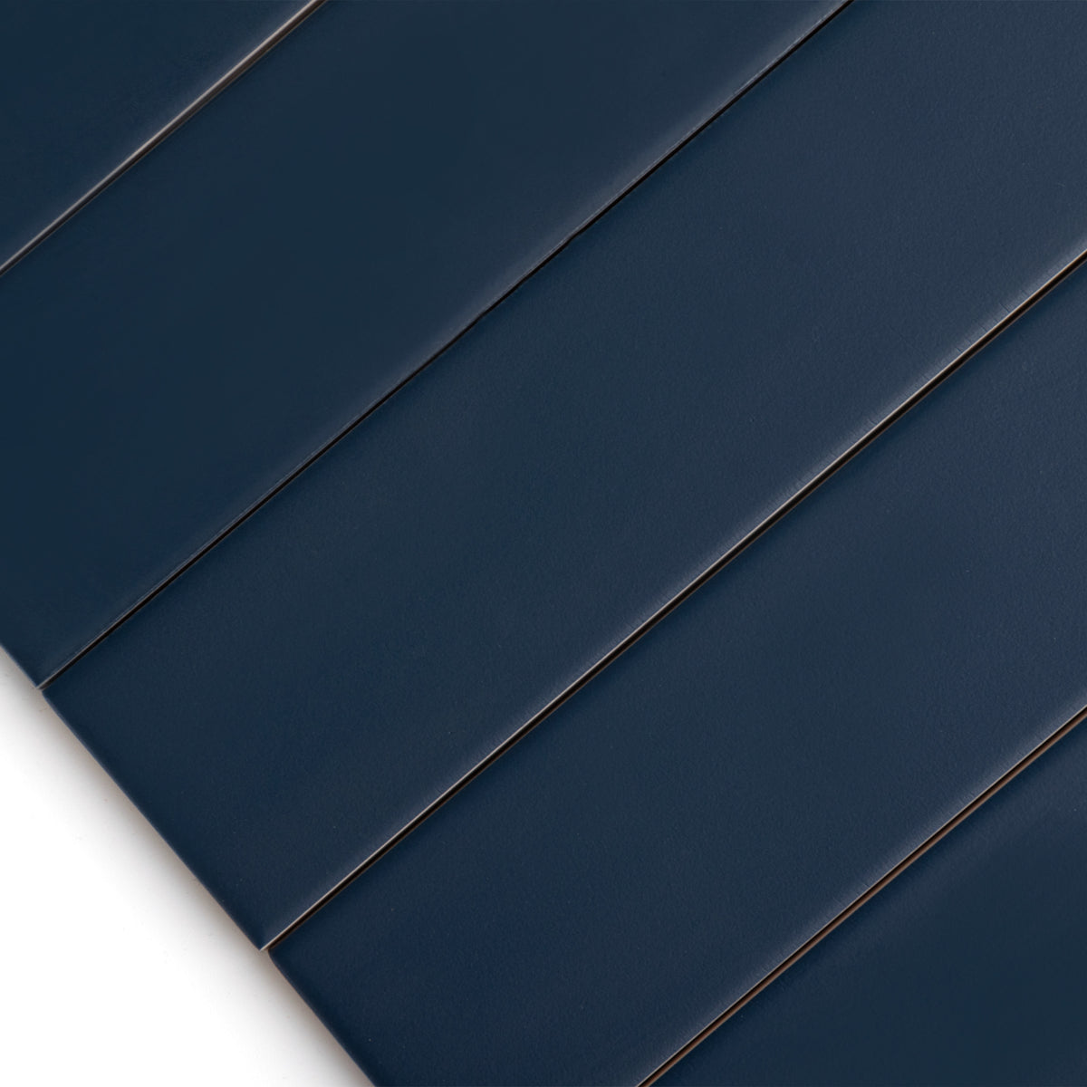 Fluted Denim Plain Wall Tile