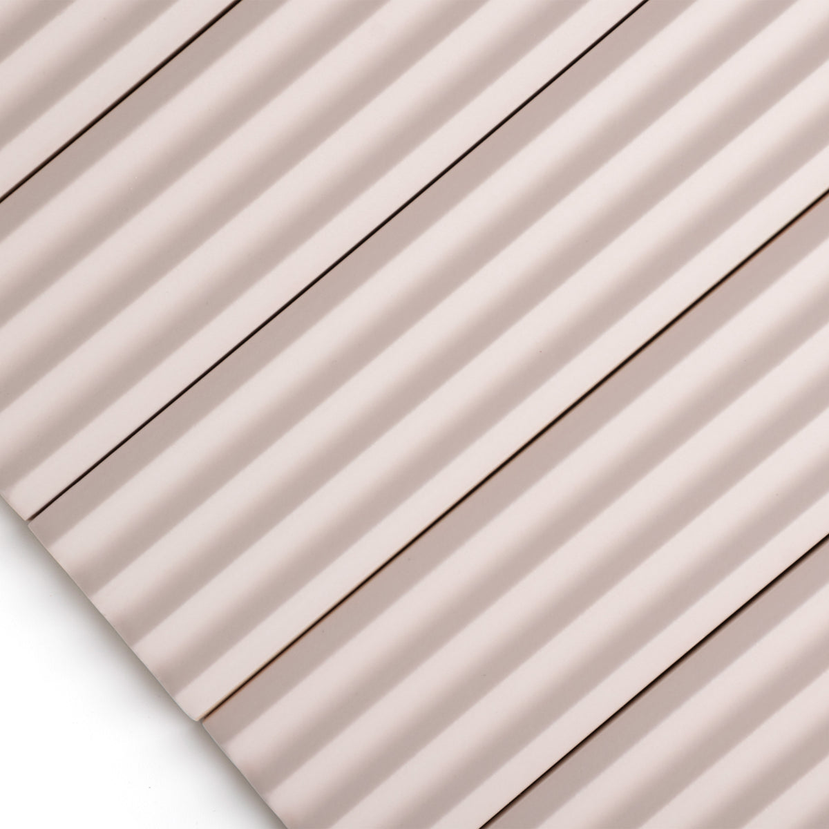 Fluted Pink Decor Wall Tile