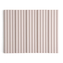 Fluted Pink Decor Wall Tile