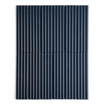 Fluted Denim Decor Wall Tile