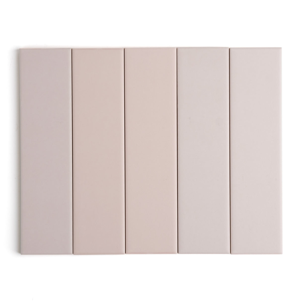 Fluted Pink Plain Wall Tile