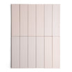 Fluted Pink Plain Wall Tile