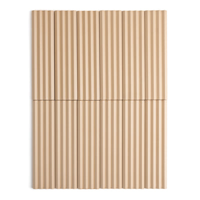 Fluted Sand Decor Wall Tile