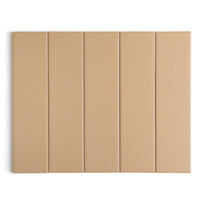 Fluted Sand Plain Wall Tile