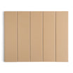 Fluted Sand Plain Wall Tile