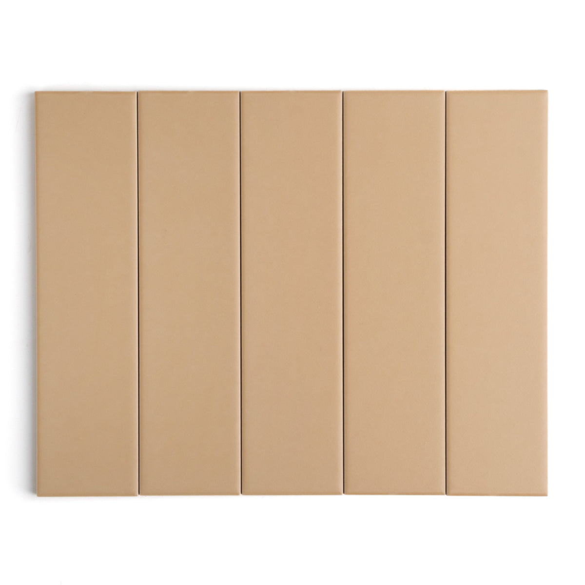 Fluted Sand Plain Wall Tile