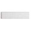 Fluted Snow Gloss Decor Wall Tile