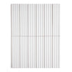 Fluted Snow Gloss Decor Wall Tile