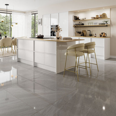 Skyline Grey Polished Floor Tile