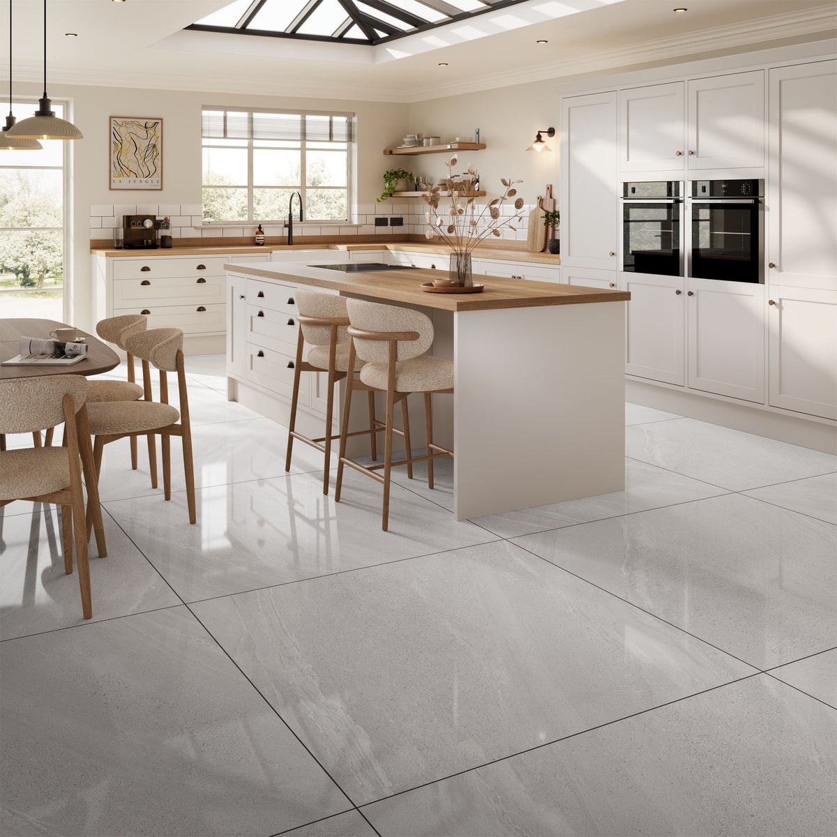 Skyline Pearl Polished Floor Tile