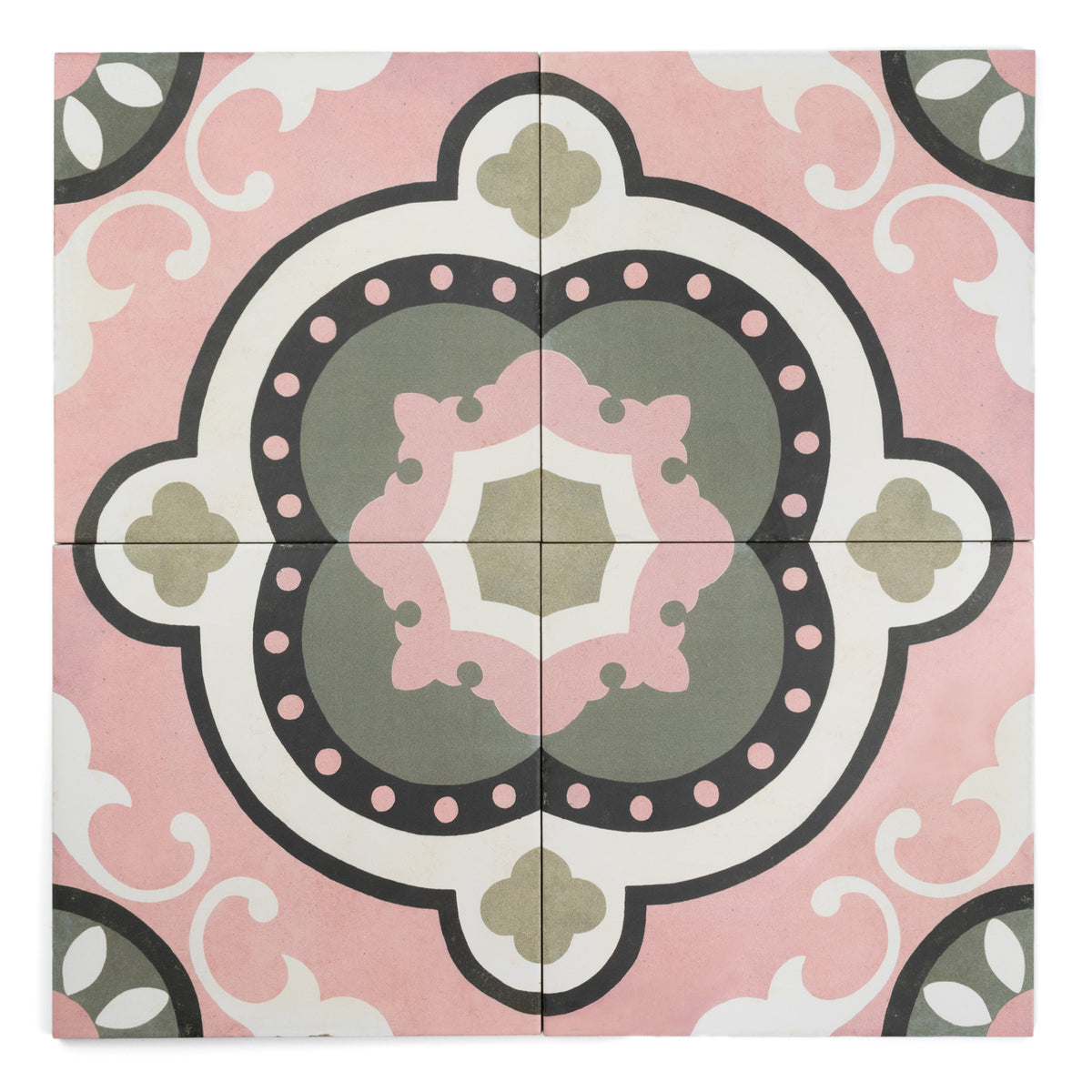 Hanoi Rose Patterned Tile