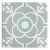 Harrogate Green Patterned Tile