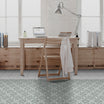 Harrogate Green Patterned Tile