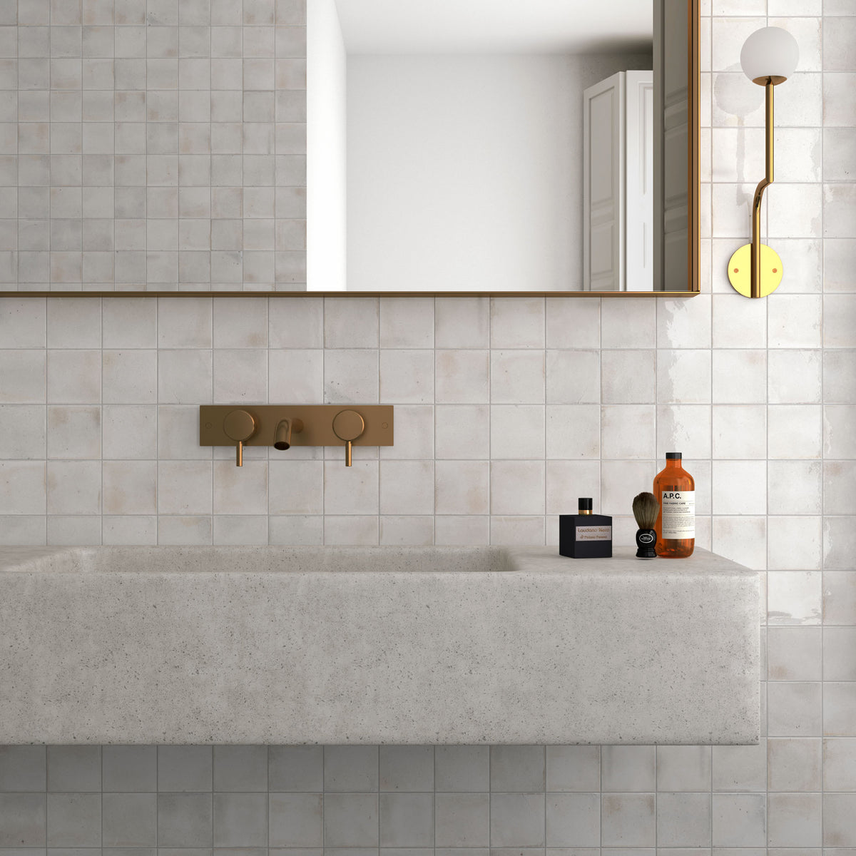 Heath White Wall Tile