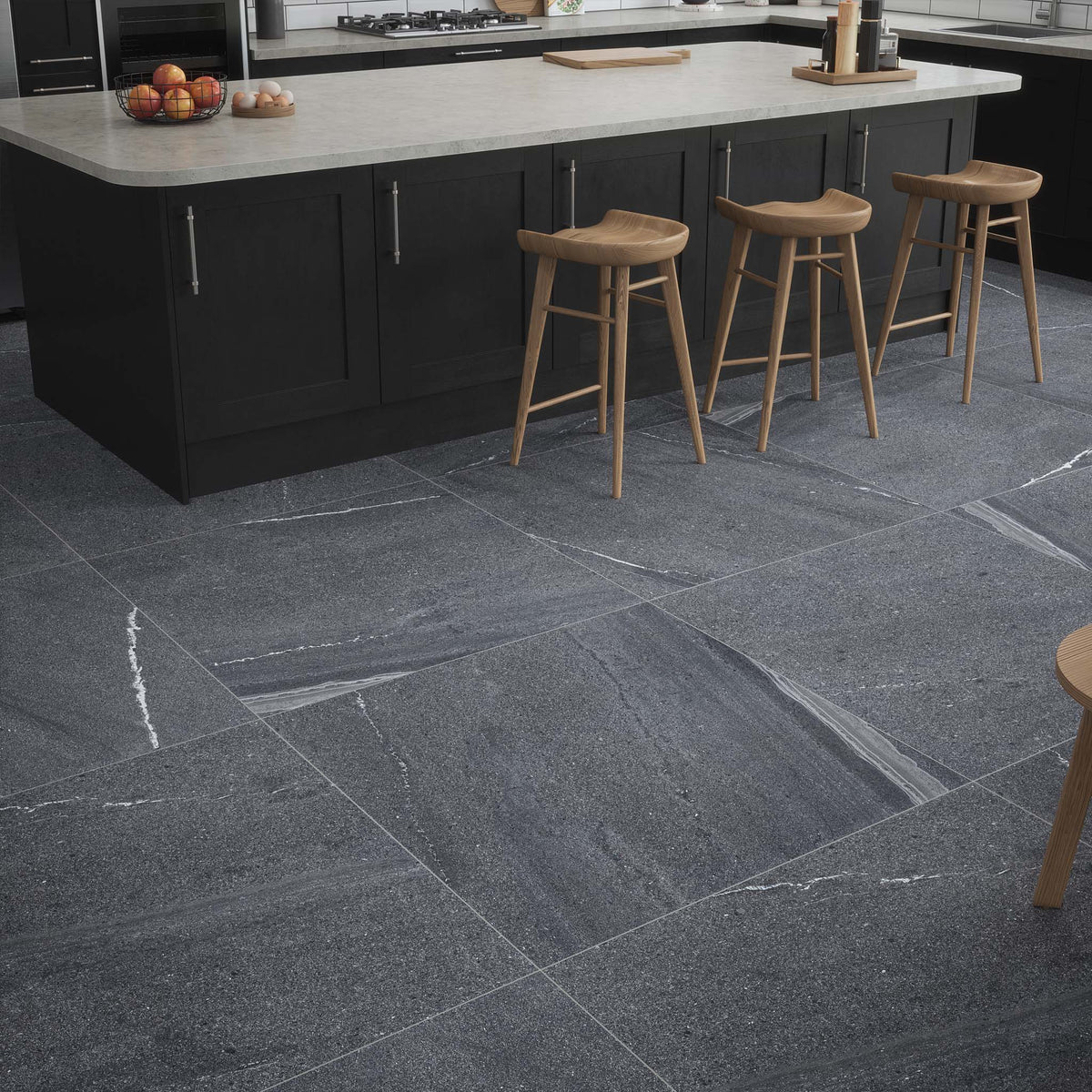 Highland Anthracite Floor Tile