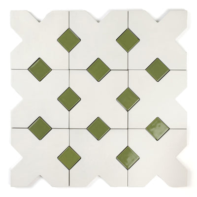 Jardin White Tile