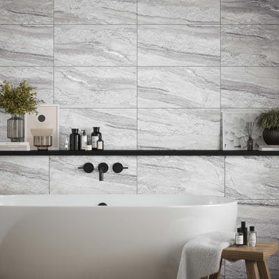 Lucia Grey Matt Wall Tile