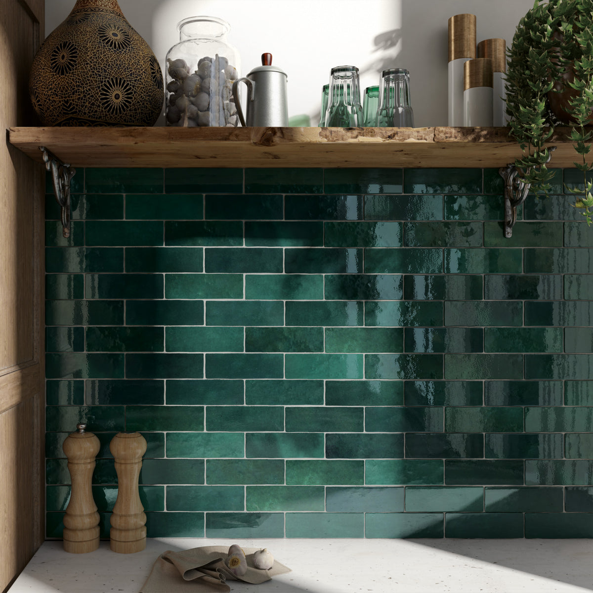 Marais Green Wall Tile