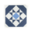 Melville Blue Patterned Tile