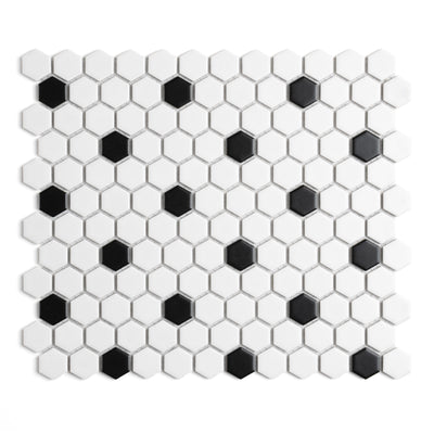 Microhex Mix Mosaic Tile