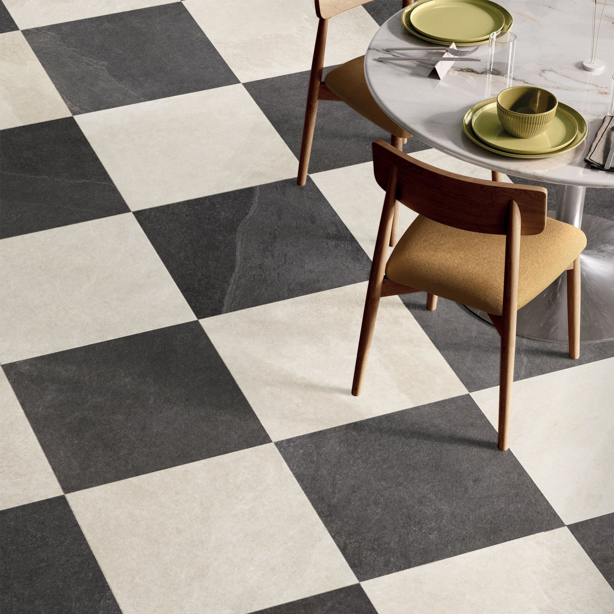 Midlake Chequerboard Tile