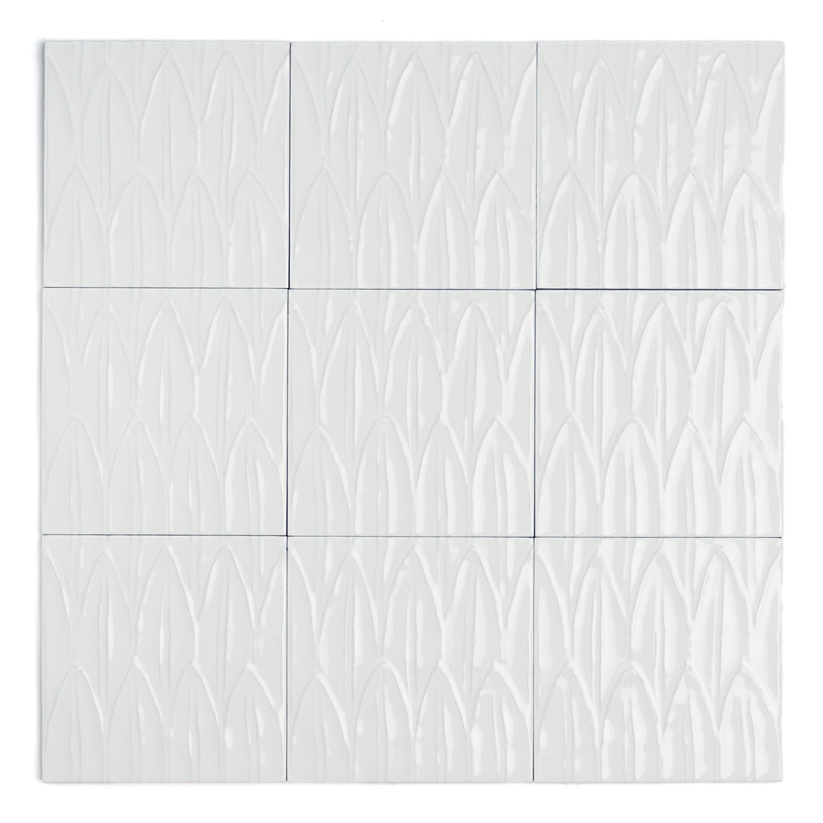 Nancy White Decor Tile